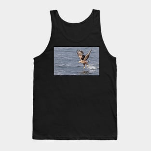 White-tailed eagle's successful fishing Tank Top